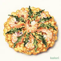 海老といかのかき揚げ（ムキエビ・いか・三つ葉）