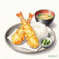 海老穴子天ぷら御膳