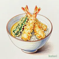 FKD Tempura Rice Bowl with Steamed Egg Custard