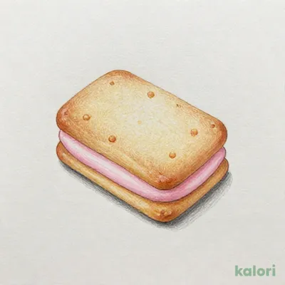 ビスコ（いちごクリーム）