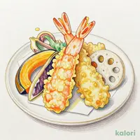 元祖てんやの天ぷら盛合わせ