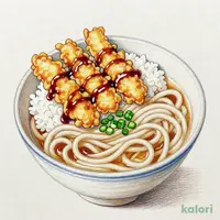 元祖てんやの天丼（1人前）うどんセット（温）