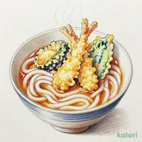 秋のご馳走天ぷらとうどん（温）