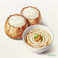 稲荷ミニうどん（温）セット