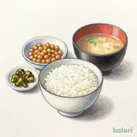 納豆朝定食