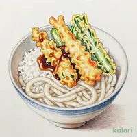 野菜天丼（1人前）うどんセット（冷）
