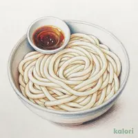 (大盛)うどん(冷)