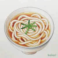 （小）うどん（温）