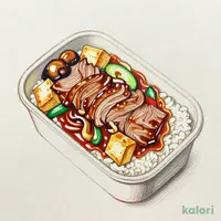 すき焼き重弁当