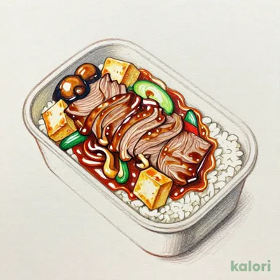 すき焼き重弁当