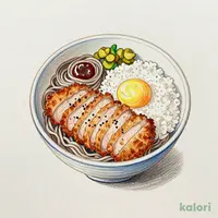 ミニひれかつ丼・そば