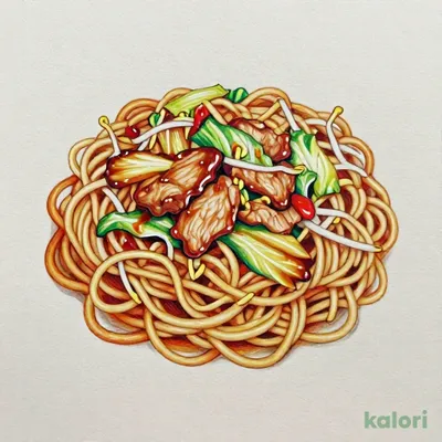 太麺やきそば