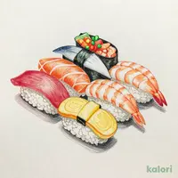 握り寿司 彩 3人前