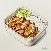 生姜焼き重弁当