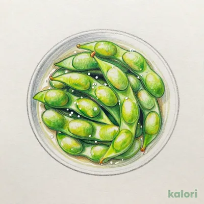 風味豊かな黒枝豆の塩茹で