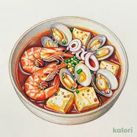 Seafood Sundubu with Soy Sauce Koji (Spicy Tofu Stew)