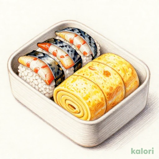 伊達巻と押し寿司の大阪寿司 1パック 600kcal — What's in It