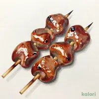 炭火焼鳥 レバー串 1パック(2本入)