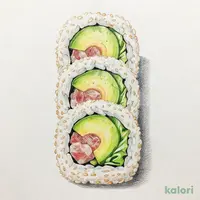 まぐろアボカドタルタルＲＯＬＬ 4切