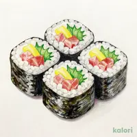 大葉香る!とろたく太巻 4切