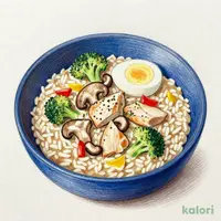 ポルチーニソースとチキンのリゾット風ライス 1パック
