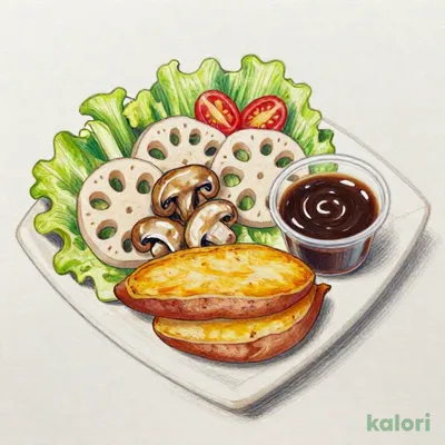 根菜ときのこのサラダ バルサミコドレッシング 1パック