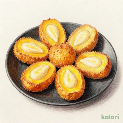 チーズソースが美味しいかぼちゃの包み揚 6切