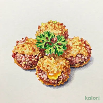 Beef Mini Minced Meat Cutlet, 5 pcs