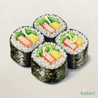 Salad Maki Roll, 5 pcs