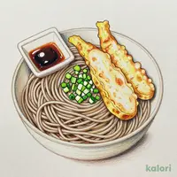 国産ごぼうを使った冷しごぼう天そば 1パック