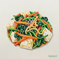 Spinach with Tofu Dressing