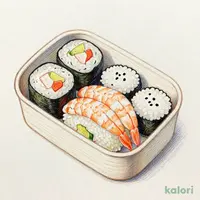 海老カツと太巻のおこわ助六寿司 1パック