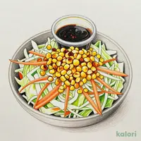 焼きコーンのサラダ(黒酢玉葱ドレ) 1パック