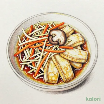 Simmered Dried Daikon Radish with Bonito Dashi