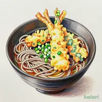 Ｖマーク 国産野菜を使ったかき揚げそば 1パック