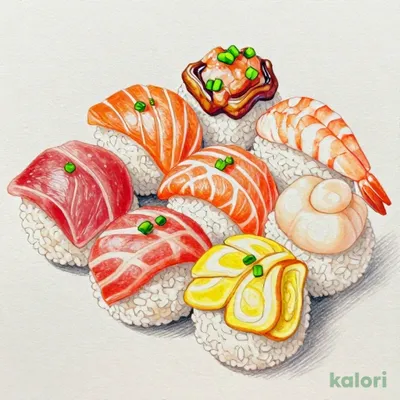 Decorative Temari Sushi (Ball-Shaped Sushi)
