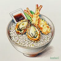 Oyster Rice Box