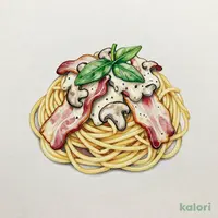 きのこクリームのスパゲティ 1パック