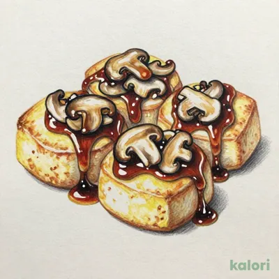 ３種きのこの和風あんかけ豆腐ハンバーグ 3個