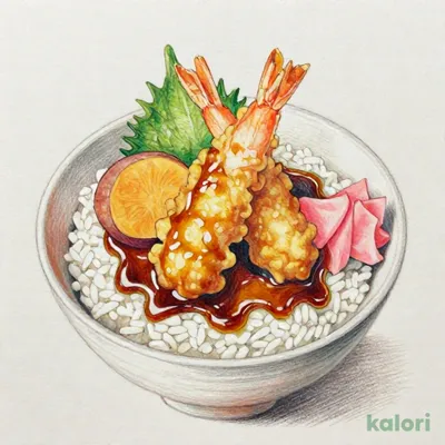旬の野菜入り天重（さつまいも天・海老天２尾） 1パック