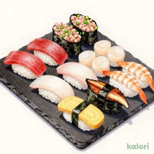 十種の定番にぎり寿司（大） 750kcal — What's in It & Nutrition