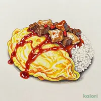 Omelet Rice with Wagyu Beef Stew Sauce