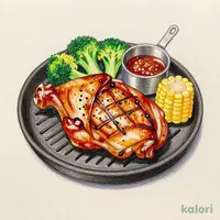 "アメリカン"グリルチキンステーキ