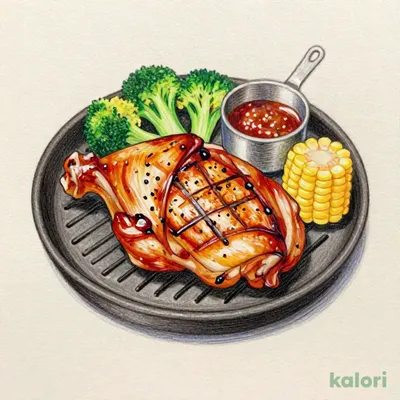 "アメリカン"グリルチキンステーキ
