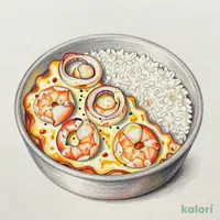 "魚介たっぷり"シーフードドリア