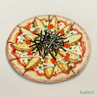 Potato & Mentaiko Mayo Pizza