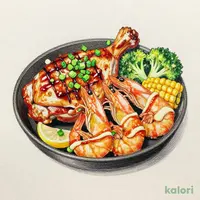 ねぎ塩レモンチキンステーキ＆ジャンボ海老フライ
