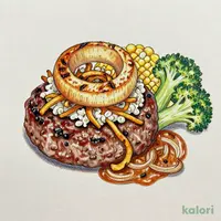 オニオン尽くしハンバーグ