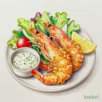 ジャンボ海老フライ