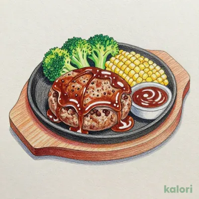 ジュニアデミハンバーグセット